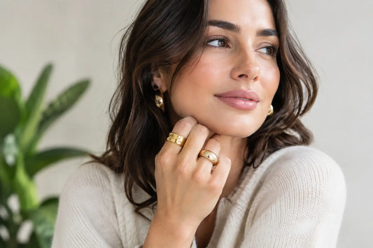 How to Style Chunky Rings With Everyday Ease