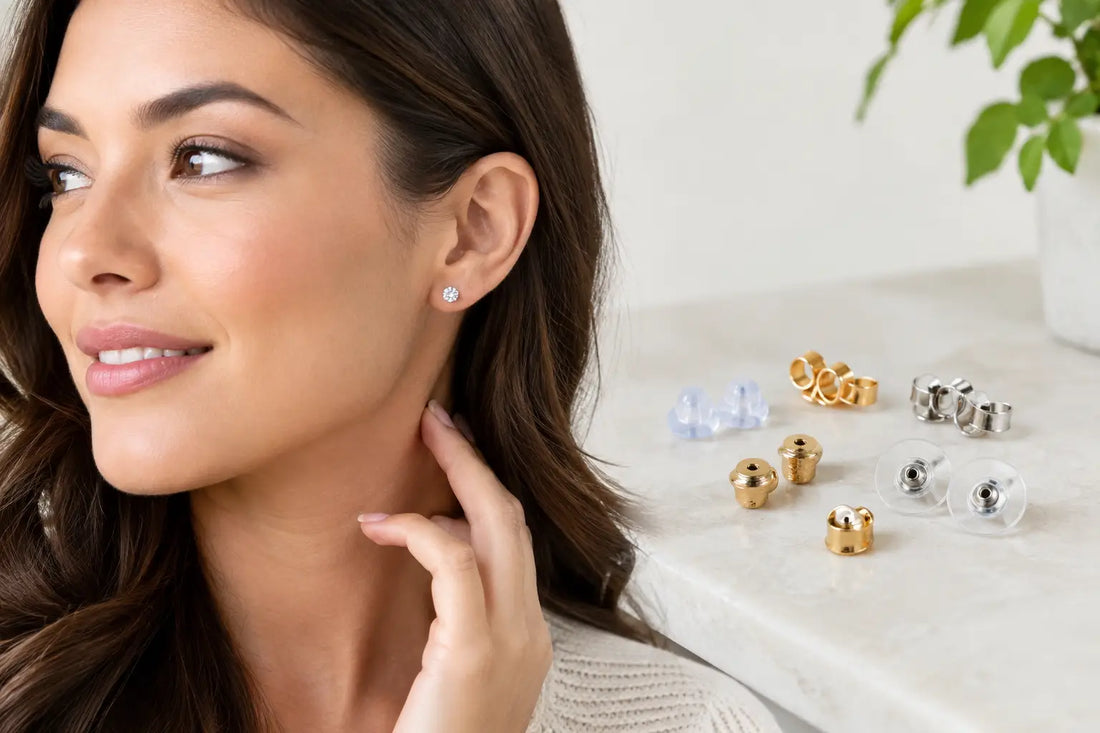 A Guide to Earring Back Types That Actually Stay Put