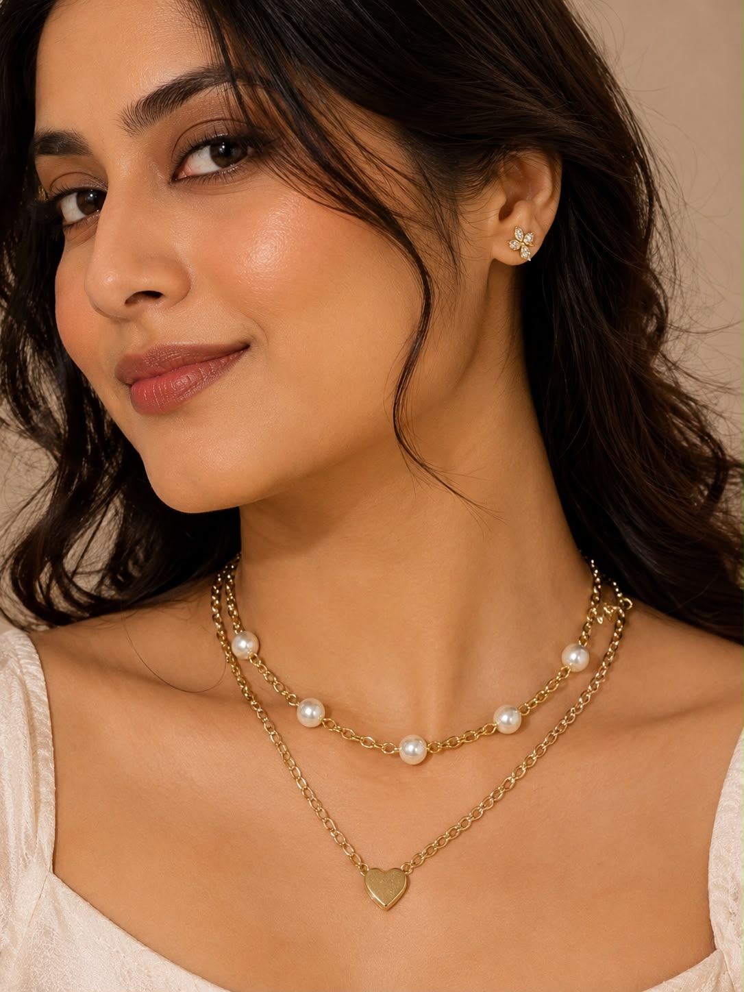 18k Gold Plated Love Heart Infinity Butterfly Necklaces