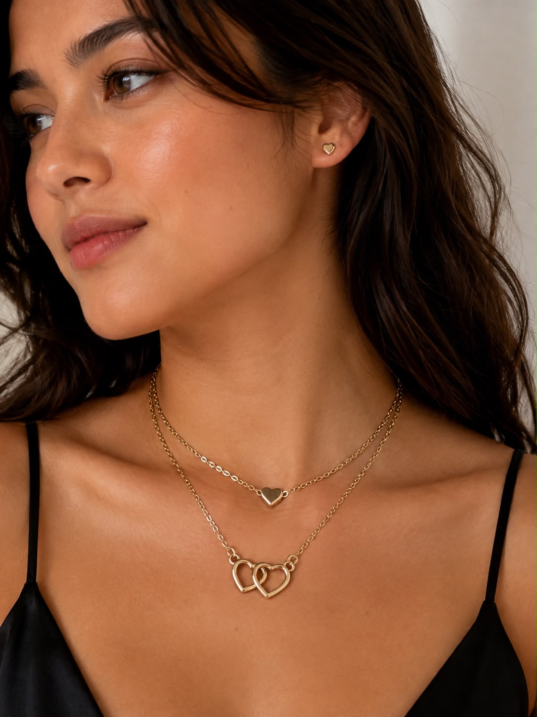 18k Gold Plated Love Heart Infinity Butterfly Necklaces